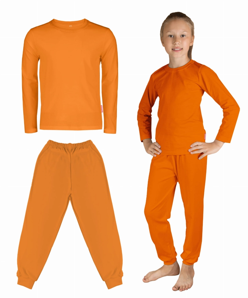 KOMPLET DZIECIĘCY KOLOROWY POMARAŃCZOWA BLUZKA I SPODNIE POMARAŃCZOWY KOSTIUM STRÓJ PRZEBRANIE DYNIA HALLOWEEN WIEWIÓRKA LISEK MARCHEWKA.jpg