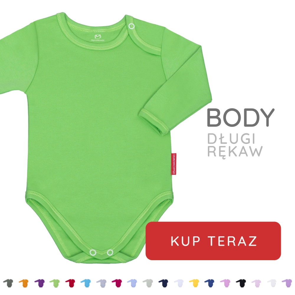 Body dziecięce  duże rozmiary długi rękaw  104-176
