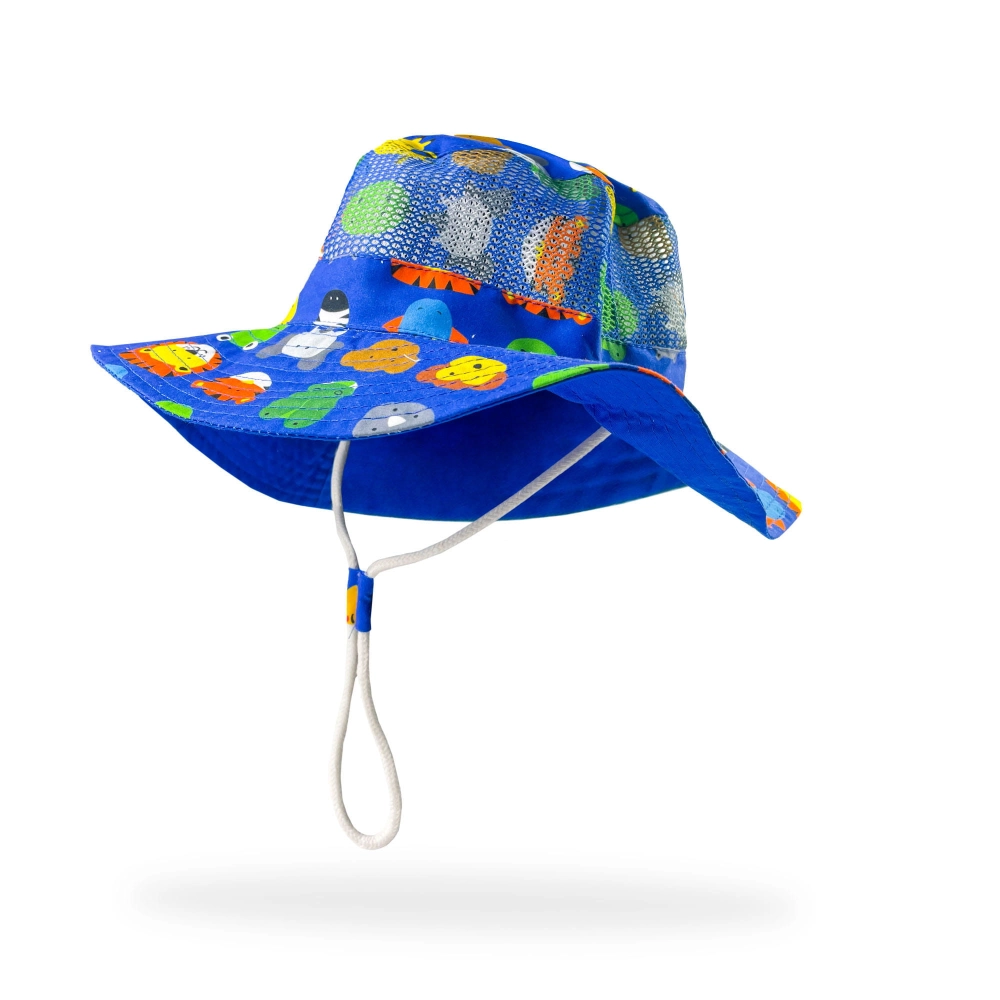 Kapelusz zwierzaki niebieski 52 cm