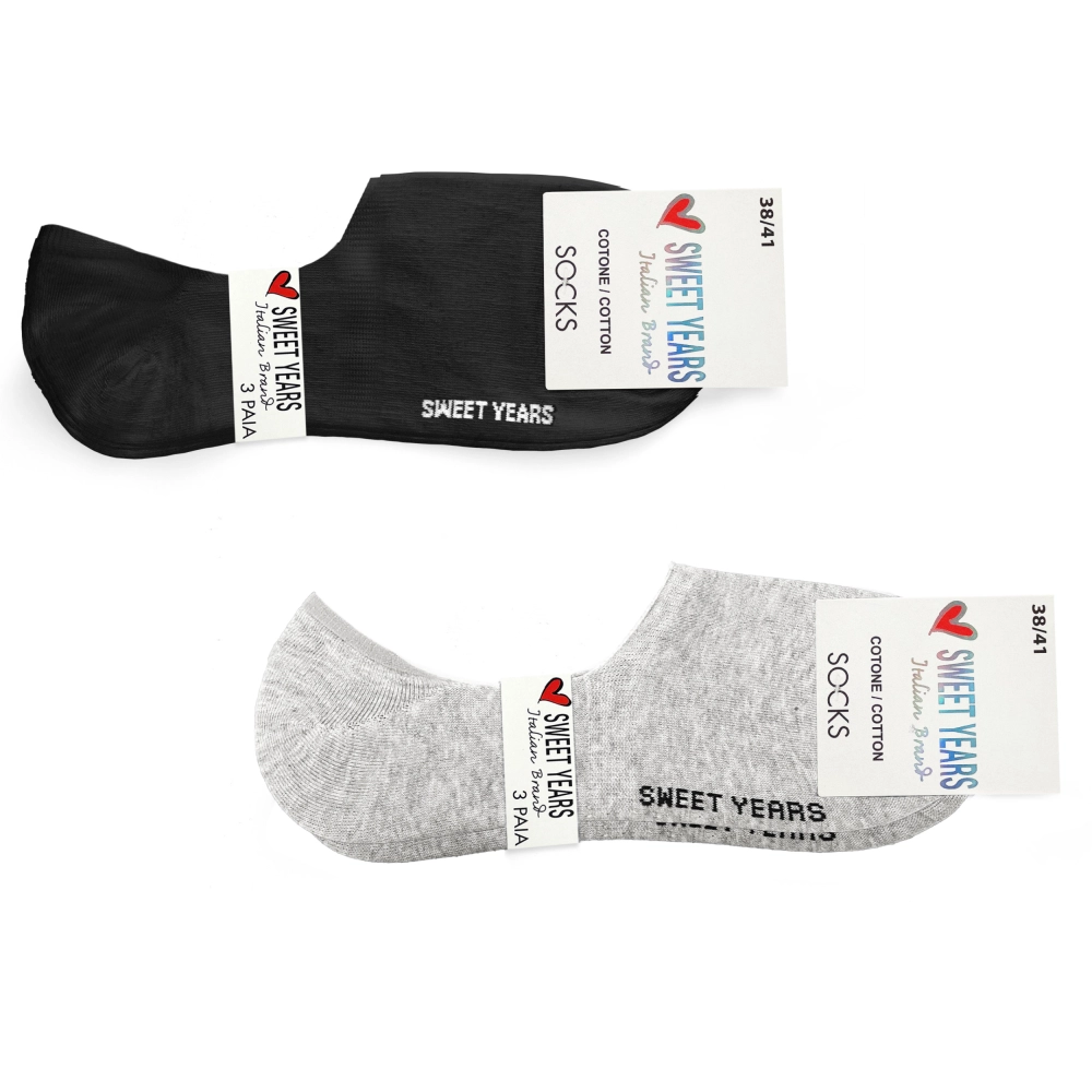 3-pack stopki krótkie Sweet Years 38-46