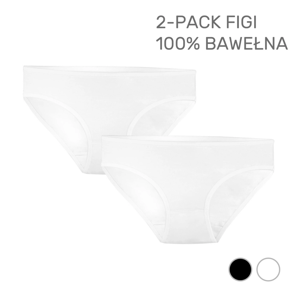 Majtki dla dziewczynki 100% bawełniane DWUPAK 92-170