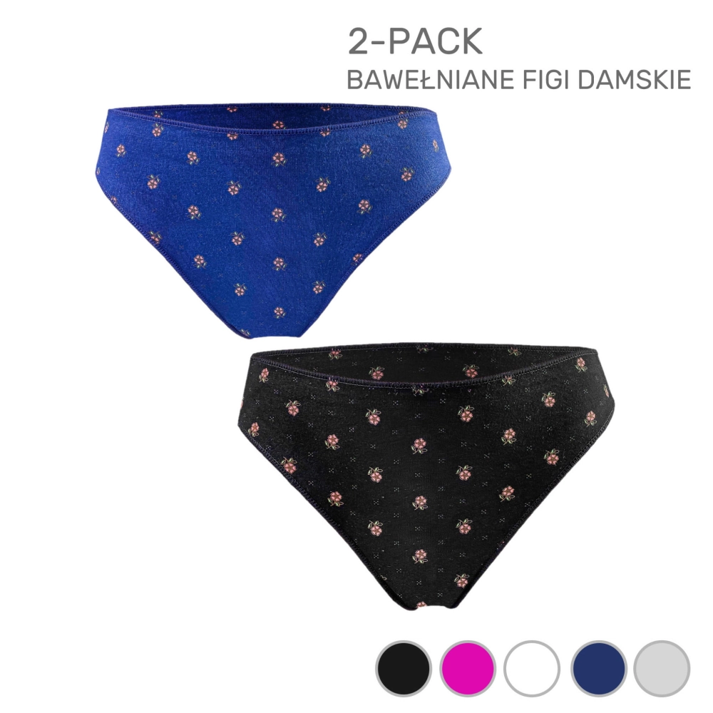 2-pack majtki figi damskie (model 826)