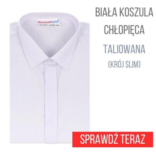 biała elegancka koszula wizytowa chłopięca dla chłopców dla dzieci młodzieżowa komunijna długi rękaw z plisą chłopca slim taliowana.jpg