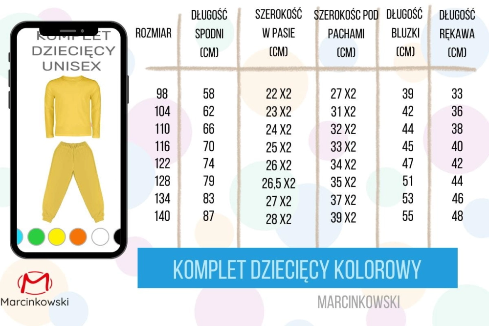 Marcinkowski tabela rozmiarów kolorowy komplet dziecięcy.jpg