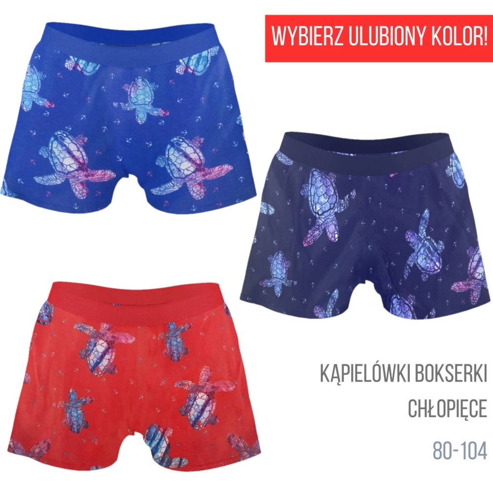 kąpielówki chłopięce dla chłopca chłopców na basen plażę do pływania obcisłe rozmiar 80, 86, 92,98,104 spodenki, majtki, bokserki kąpielowe.jpg