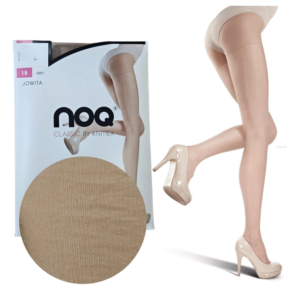 gładkie rajstopy damskie camel jowita beżowe knittex cienkie 15 den.jpg