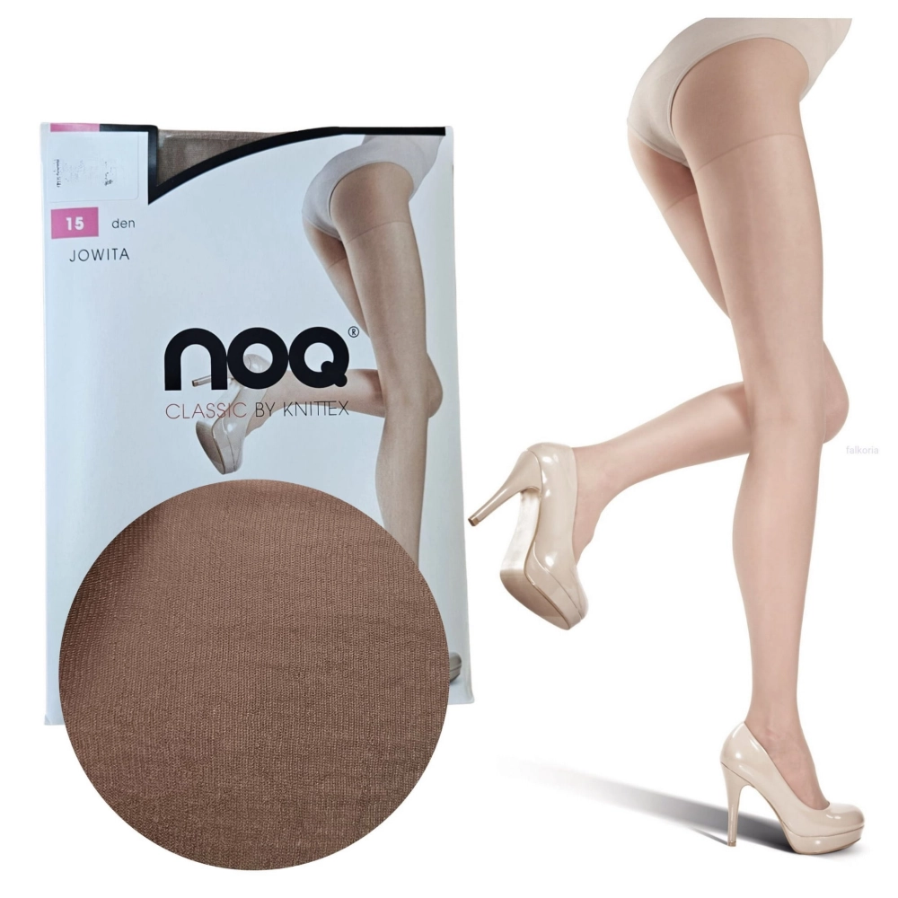 JOWITA BRASIL 15 den rajstopy damskie ciemne cienkie opalone brązowe.jpg