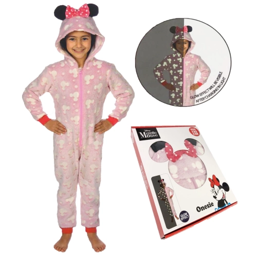 kombinezon dziecięcy myszka minnie dla dziewczynki dzieci dziewczęcy ciepła piżama jednoczęsciowa kigurumi.jpg