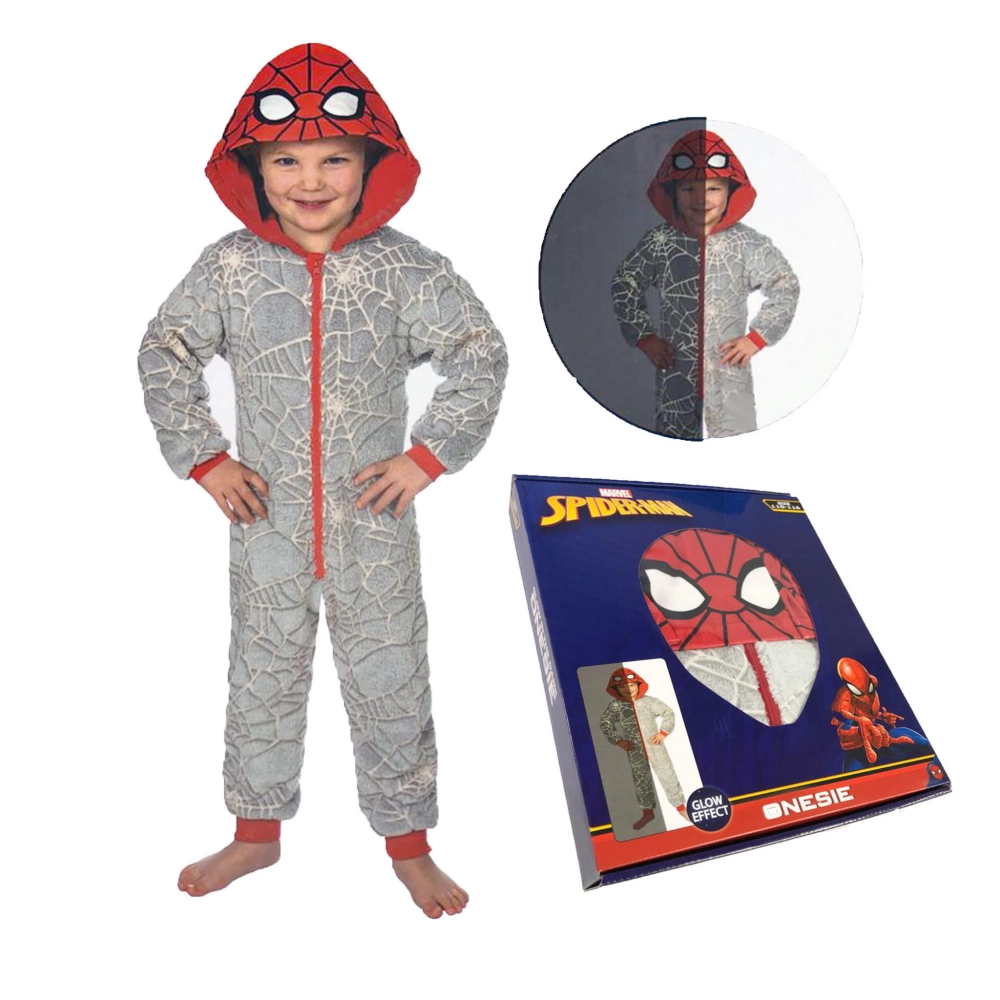 kombinezon spiderman dla chłopca kigurumi piżama jednoczęściowa strój kostium.jpg