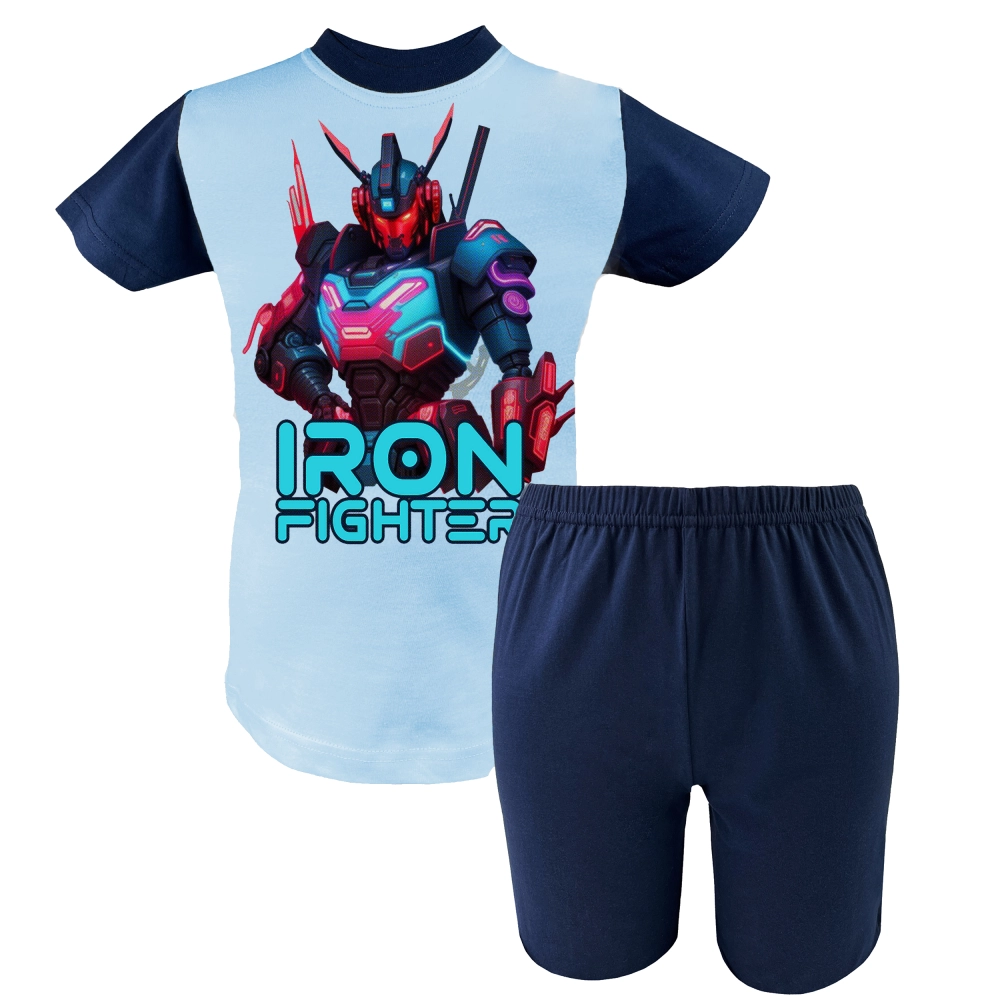 piżama dziecięca dla chłopca marcinkowski letnia krótka krótki rękaw bawełniana jak transformers.png