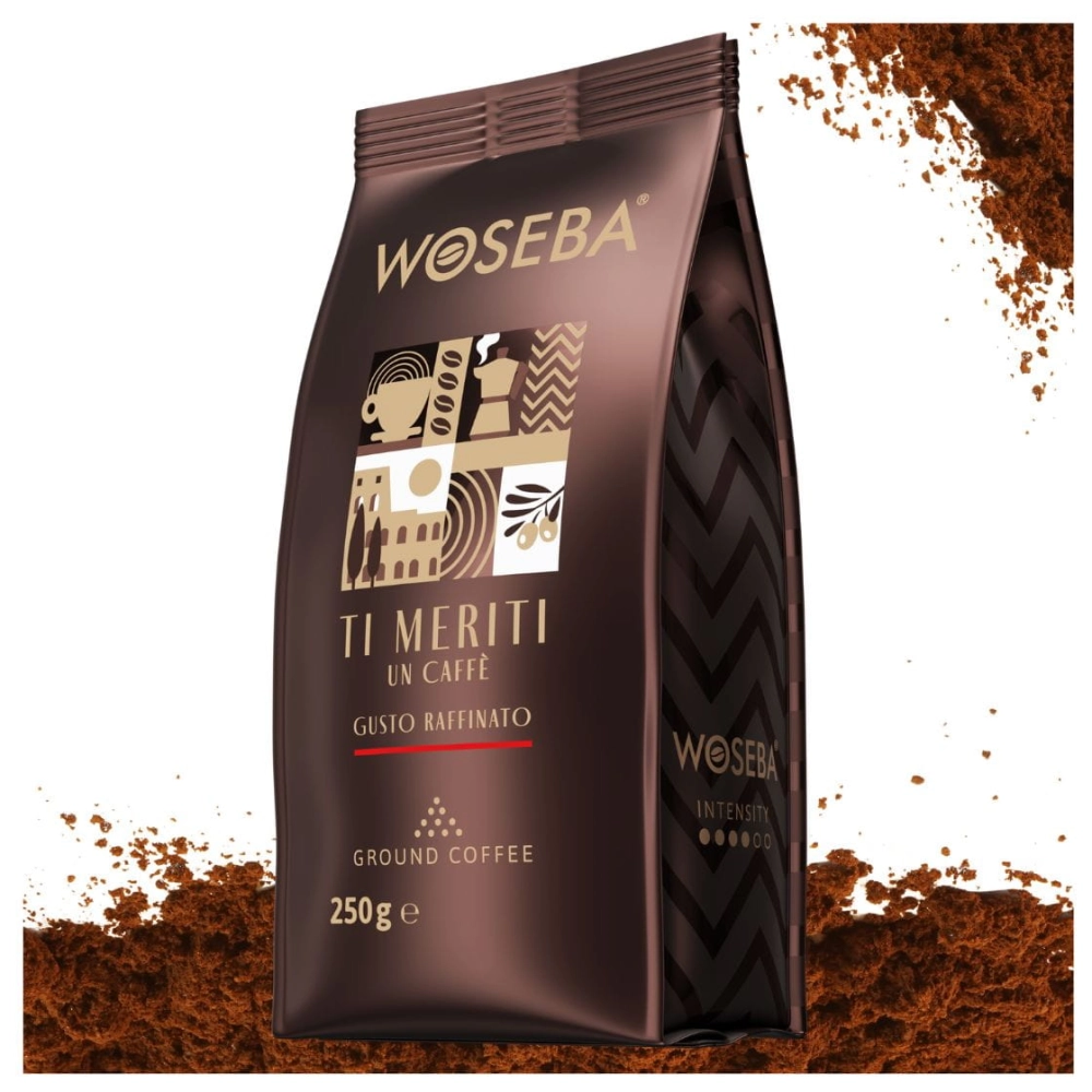 Kawa mielona Woseba Ti meriti un caffè Gusto Raffinato.jpg