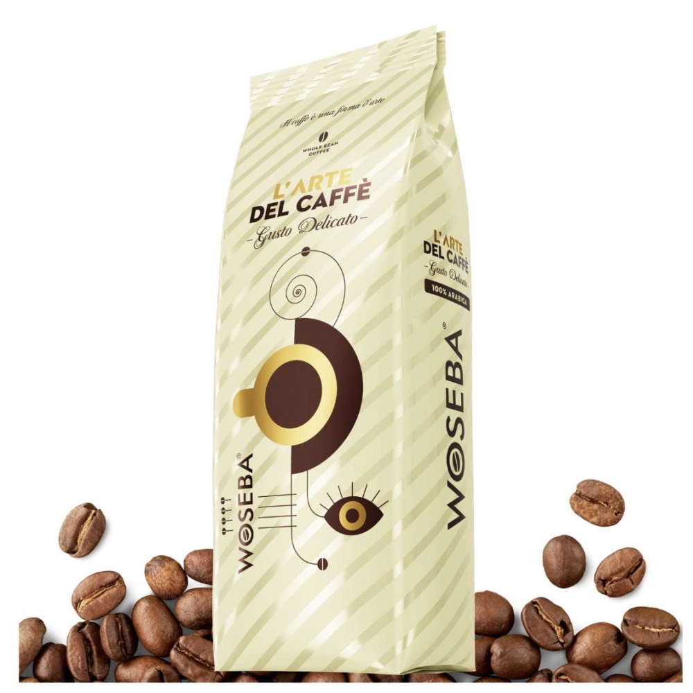 Kawa ziarnista Woseba L’arte del caffè Gusto Delicato