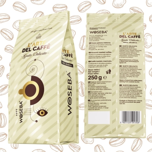 Kawa mielona Woseba L’arte del caffè Gusto Delicato