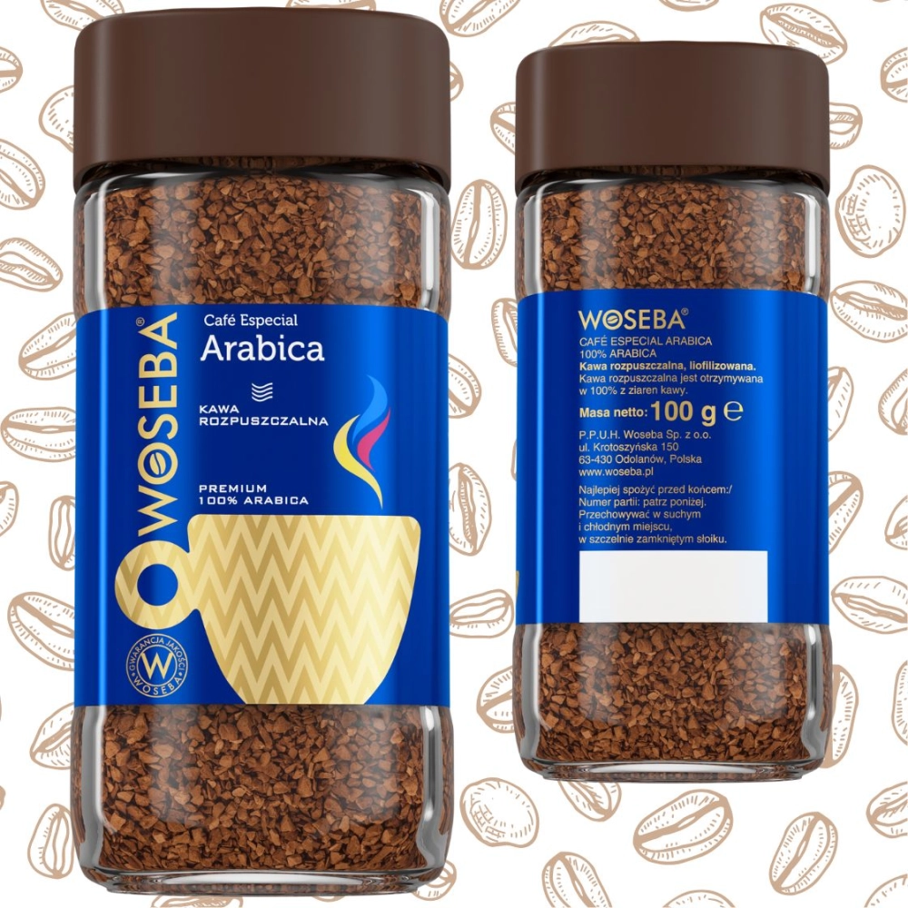 Kawa rozpuszczalna Woseba Arabica 100g