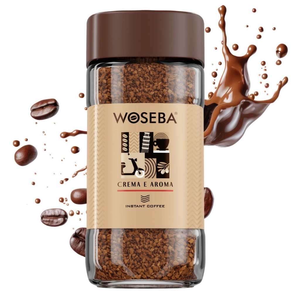 Kawa rozpuszczalna Woseba Ti meriti un caffè Crema e Aroma 100g