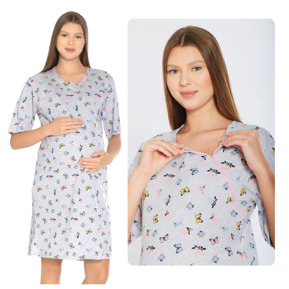 koszula nocna porodowa do karmienia