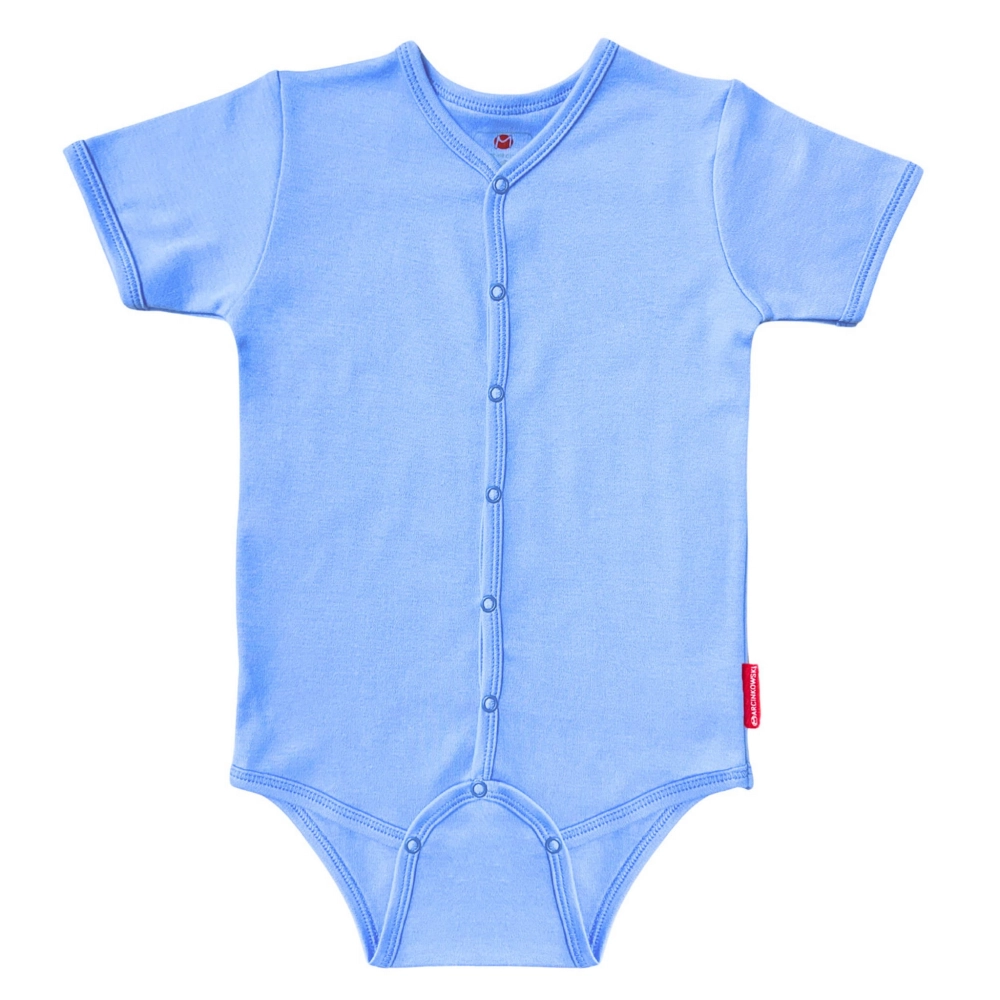 body dziecięce rozpinane 134 błękitne