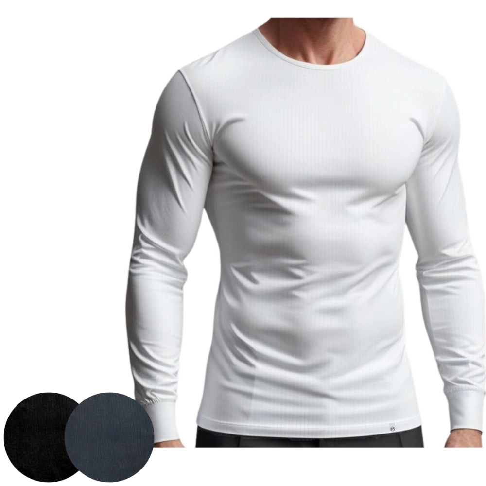 Bawełniana podkoszulka męska z długim rękawem classic M-3XL