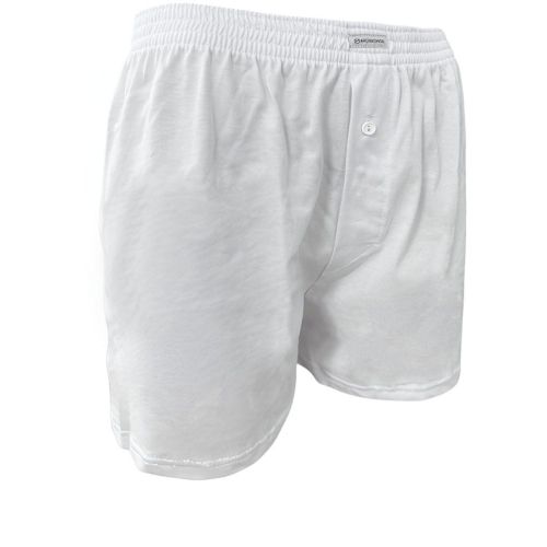 białe bawełniane bokserki męskie luźne polski producent marcinkowski szorty do spania s m l xl xxl 3xl.jpg