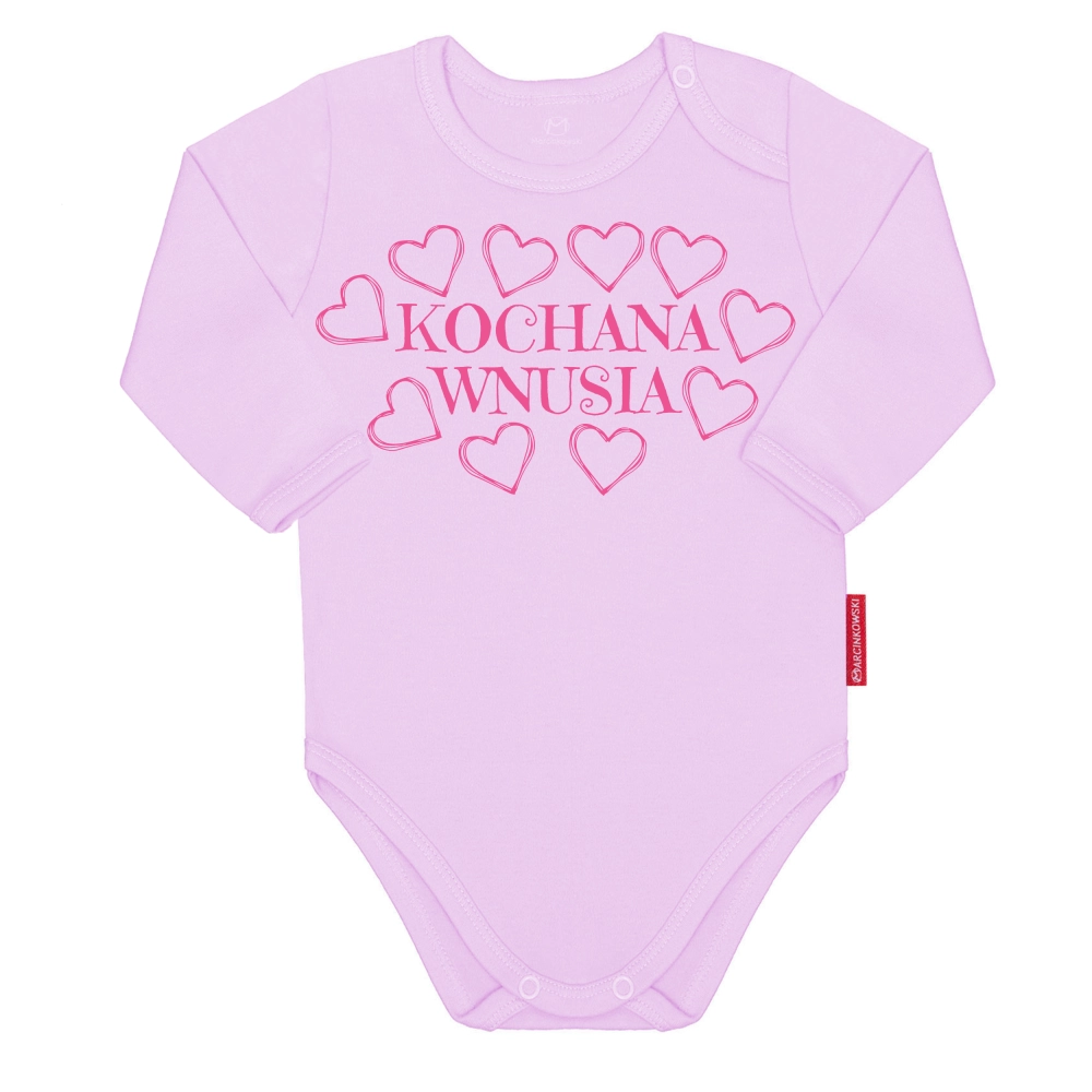 Body niemowlęce KOCHANA WNUSIA 68-98