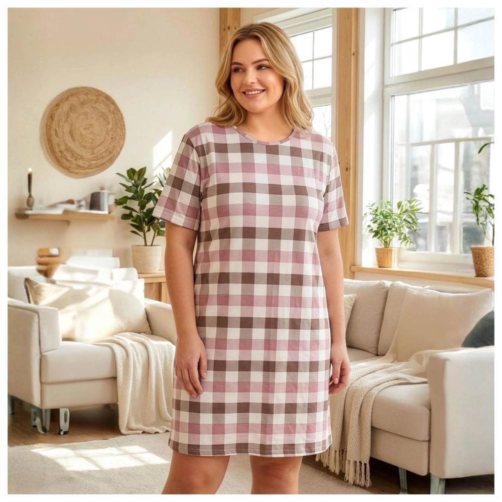 koszula nocna damska dla puszystej