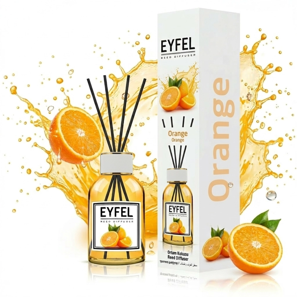 Eyfel Zapach do Domu Patyczki Orange (Pomarańcza) 120 ml