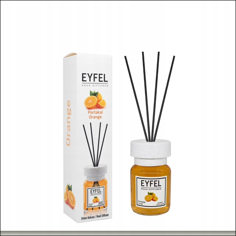 odświeżacz powietrza eyfel z patyczkami orange