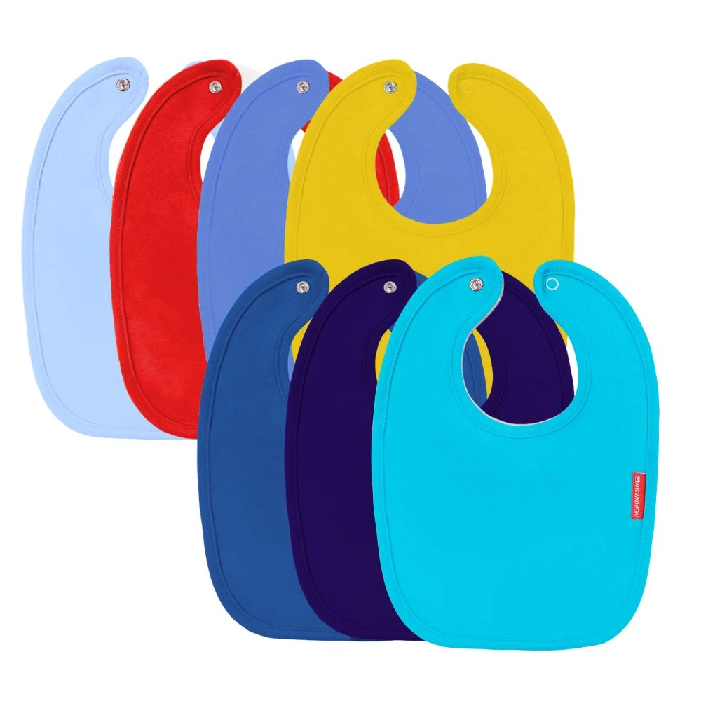 7pak wielopak śliniaki dla chłopca bawełniane zestaw na prezent dla noworodka wyprawka