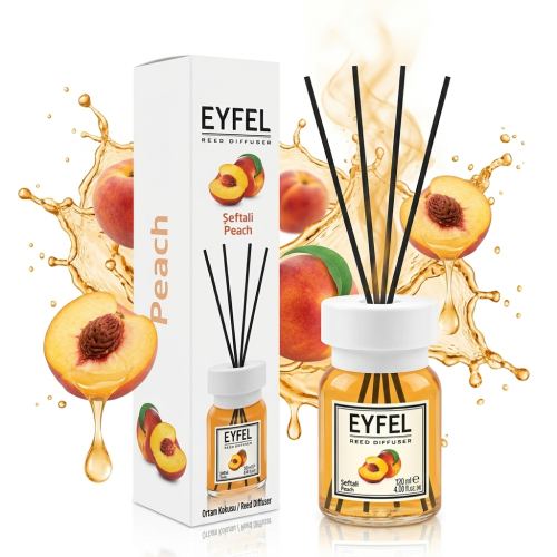 Eyfel Zapach do Domu Patyczki Peach (Brzoskwinia) 120 ml