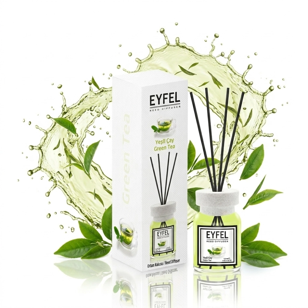 Eyfel Zapach do Domu Patyczki Green Tea (Zielona herbata) 120 ml