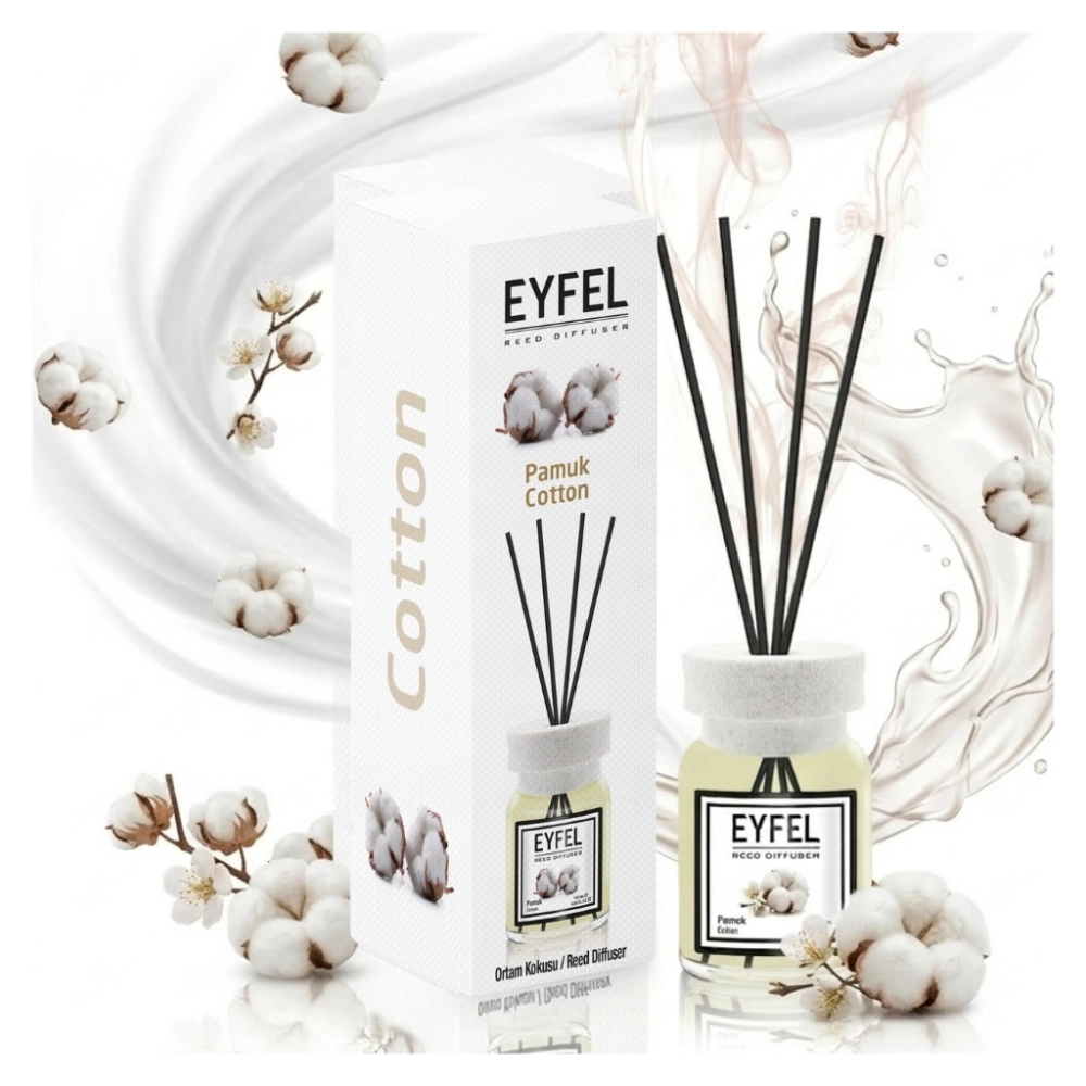 Eyfel Zapach do Domu Patyczki Cotton (Bawełna) 120 ml