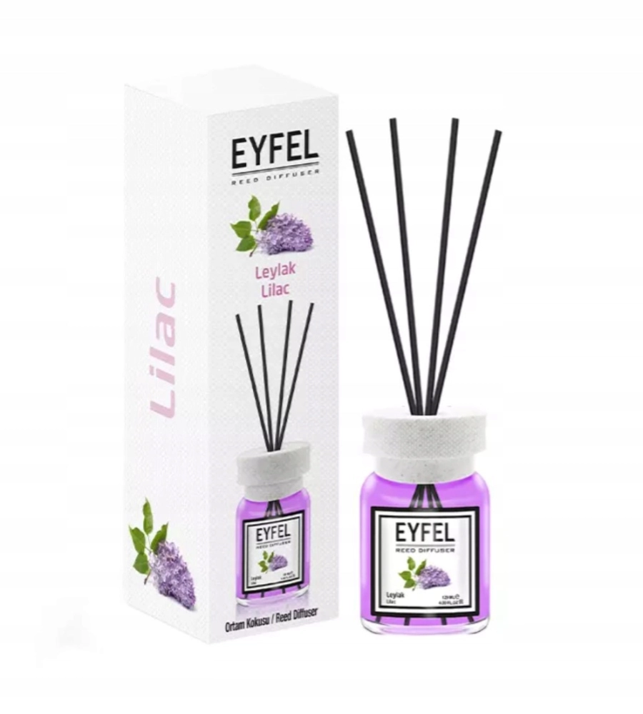 eyfel bez lilac dyfuzor patyczki zapachowe do domu łazienki
