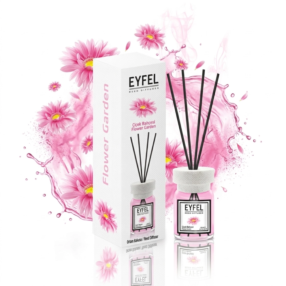 Eyfel Zapach do Domu Patyczki Flower Garden (Kwiatowy Ogród) 120 ml