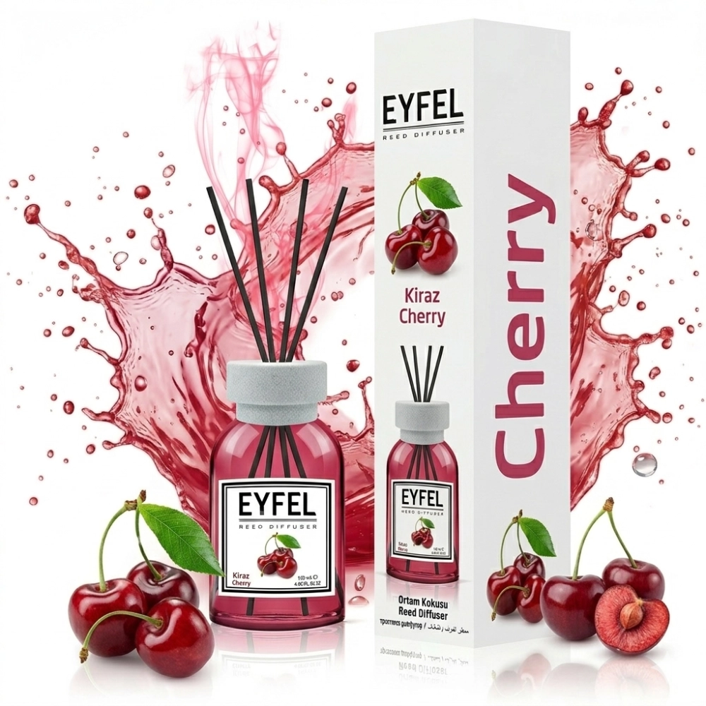 eyfel cherry wiśnia patyczki zapachowe odświeżacz powietrza