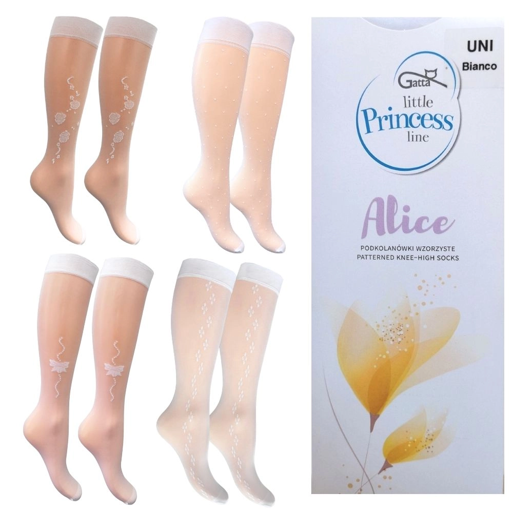 PODKOLANÓWKI KOMUNIJNE ALICE GATTA