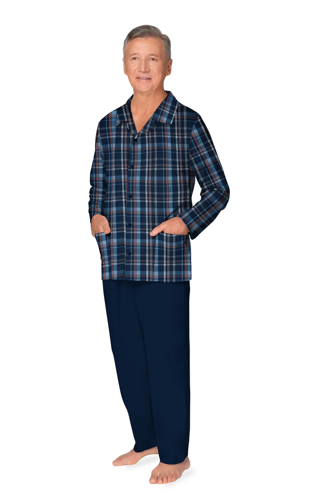 pizama męska rozpinana wygodna do szpitala