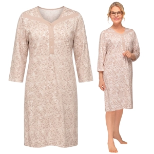 Elegancka koszula nocna damska bawełniana M-3XL