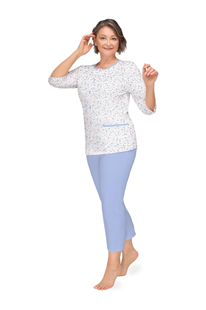 elegancka piżama damska do szpitala