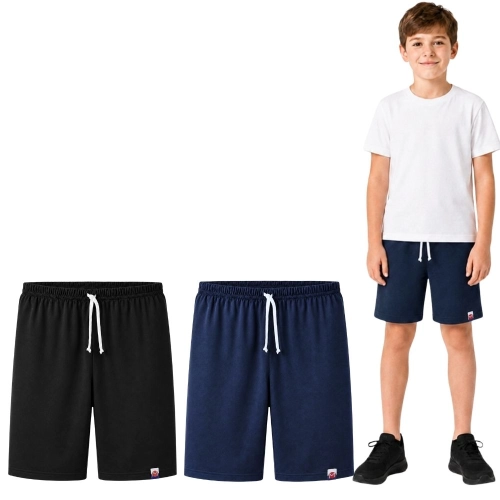 Spodenki sportowe gimnastyczne na w-f dla chłopca 98-176