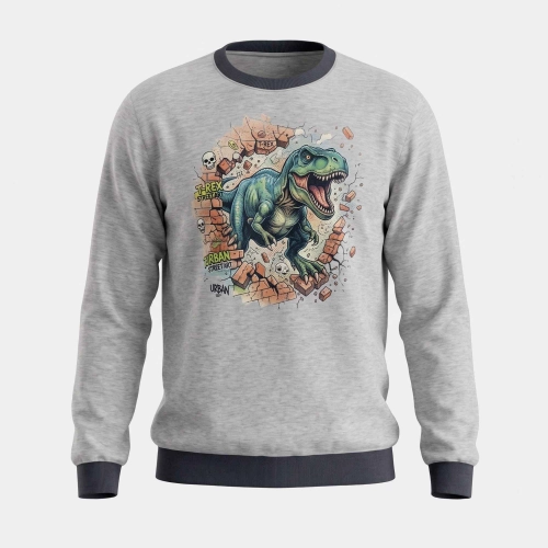ROMEK T-REX MELANŻ+ GRAFIT BLUZKA min.jpg