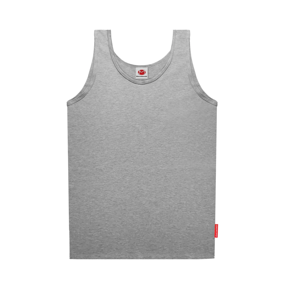 szary podkoszulek męski na ramiączkach koszulka męska bez rękawów żonobijka żniwiarka.jpg